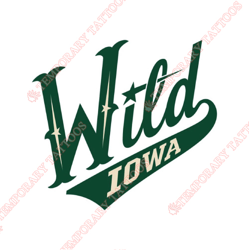 Iowa Wild Customize Temporary Tattoos Stickers NO.9053